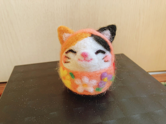 ニコニコ猫ダルマちゃん 6枚目の画像