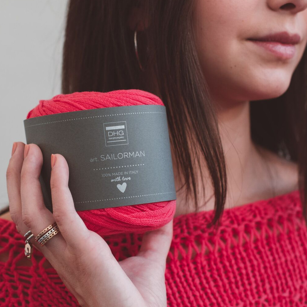 【NY8】全38色！イタリア製 テープヤーン -SAILORMAN-【輸入毛糸】