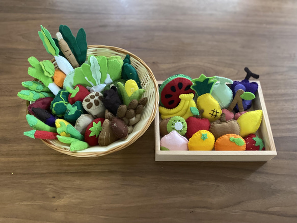 フェルトおままごと 野菜 オーダーページ