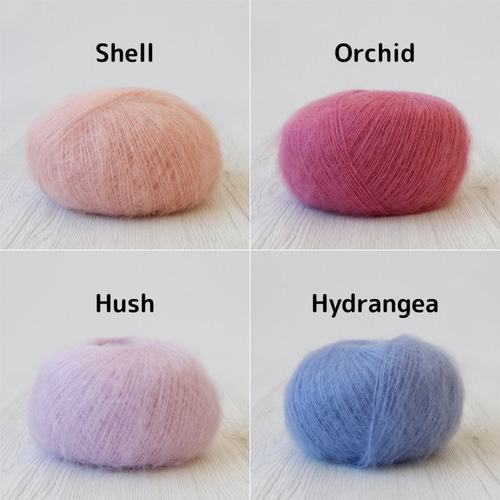 Mohair Cardigan - Ornament(L(MEN) Purple/パープル): NEEDLES