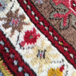 手織りトルコ絨毯 164x104cm ヴィンテージ ラグ 4枚目の画像
