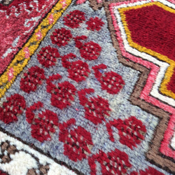 手織りトルコ絨毯 164x104cm ヴィンテージ ラグ 6枚目の画像