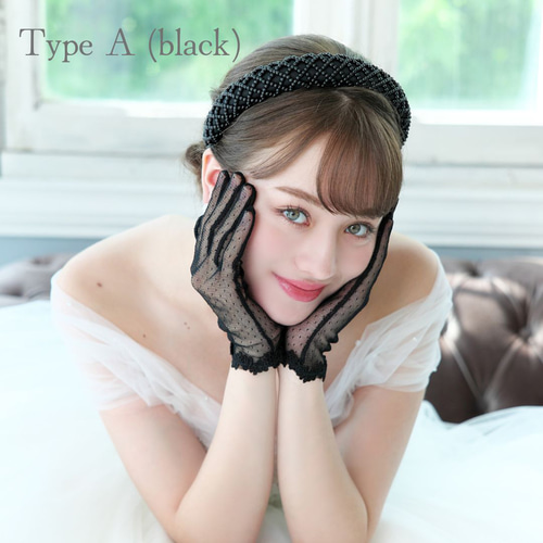 選べるパールカチューシャKA-28|ウエディング 前撮 結婚式 花嫁