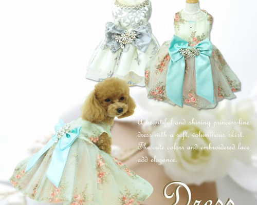 ドレス dress 小型犬 ウェディング パーティー イベント 撮影 ドック