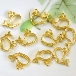 雪の結晶 キュービックジルコニア付き チャーム 10個 シルバー B-4-7