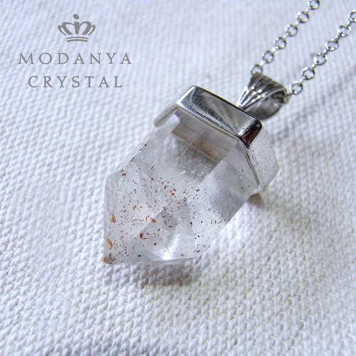 レピドクロサイトインクォーツ・ペンダントトップ189 ネックレス