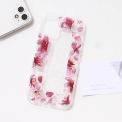 再販！！【桜が好き】大人デザイン　全機種対応のスマホケース　さくら　iPhone アンドロイド　携帯ケース　名前 7枚目の画像