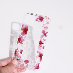再販！！【桜が好き】大人デザイン　全機種対応のスマホケース　さくら　iPhone アンドロイド　携帯ケース　名前 6枚目の画像