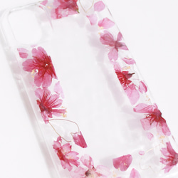 再販！！【桜が好き】大人デザイン　全機種対応のスマホケース　さくら　iPhone アンドロイド　携帯ケース　名前 5枚目の画像