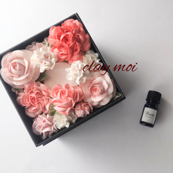 専用ミニアレンジ10種　クレイフラワー 早割♡送料込 母の日 アロマオイル・ストーン付き】クレイフラワー