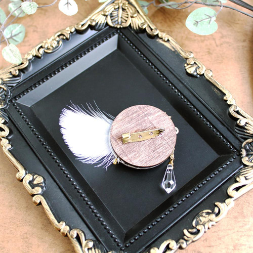 高級クリスタル使用】耀煌の星ブローチ ☆全2色 ブローチ Radiant