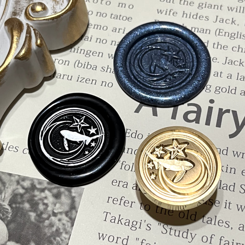 シーリングスタンプ ヘッド オリジナルデザイン©️megamama はんこ  