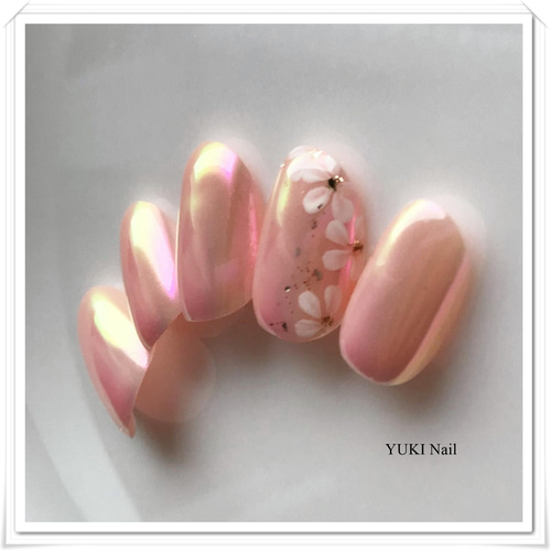 新オーロラトラベルバッグ　ピンク　アノネノネ　anonenone オーロラネイルピンク ネイルチップ（つけ爪） yuki-nail 通販