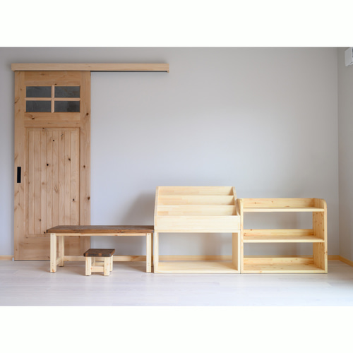 ハンドメイド ラック シェルフ 家具 MINT（家具、インテリア） アイアンラック 幅85cm 4段 スチール