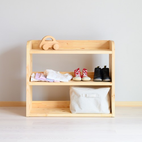 ハンドメイド ラック シェルフ 家具 MINT（家具、インテリア） アイアンラック 幅85cm 4段 スチール