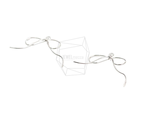 PDT-2567-R [2pieces] Ribbon pendant, Rope Ribbon Pendant / 24mm 第2張的照片