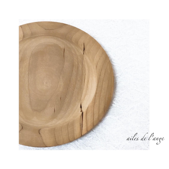 【SOLDOUT】no.824 - wood plate 4枚目の画像