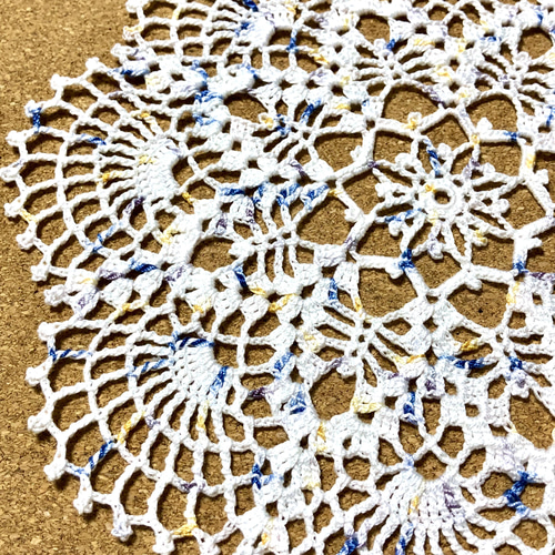 樹里様専用レース編みドイリーホワイトハンドメイド - メルカリ