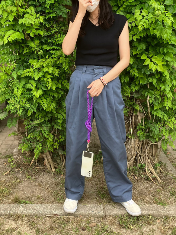 パラコードストラップ オーダーメイド ネックストラップ ME