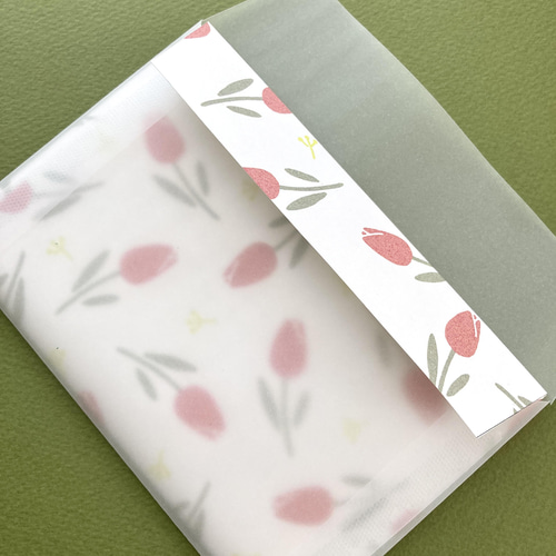 チューリップのレターセット レターセット ひとしずく文具店