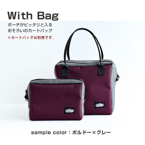 バッグインバッグ ラウンドバッグ ポーチ ゴルフ HIGHCAMP コンパクト