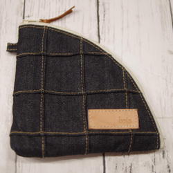 【okayama　denim】コーヒーフィルターケース 2枚目の画像