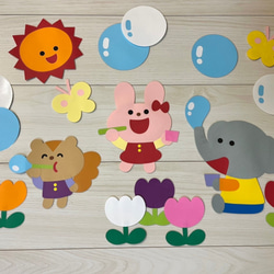 男の子女の子壁面 壁面 その他素材 HIRO 通販 13793810｜Creema