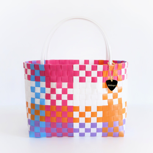 2022年1番人気デザイン！ゼリービーンズM 2WAYプラカゴバッグ 洗える