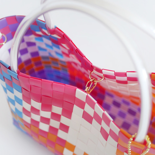 2022年1番人気デザイン！ゼリービーンズM 2WAYプラカゴバッグ 洗える