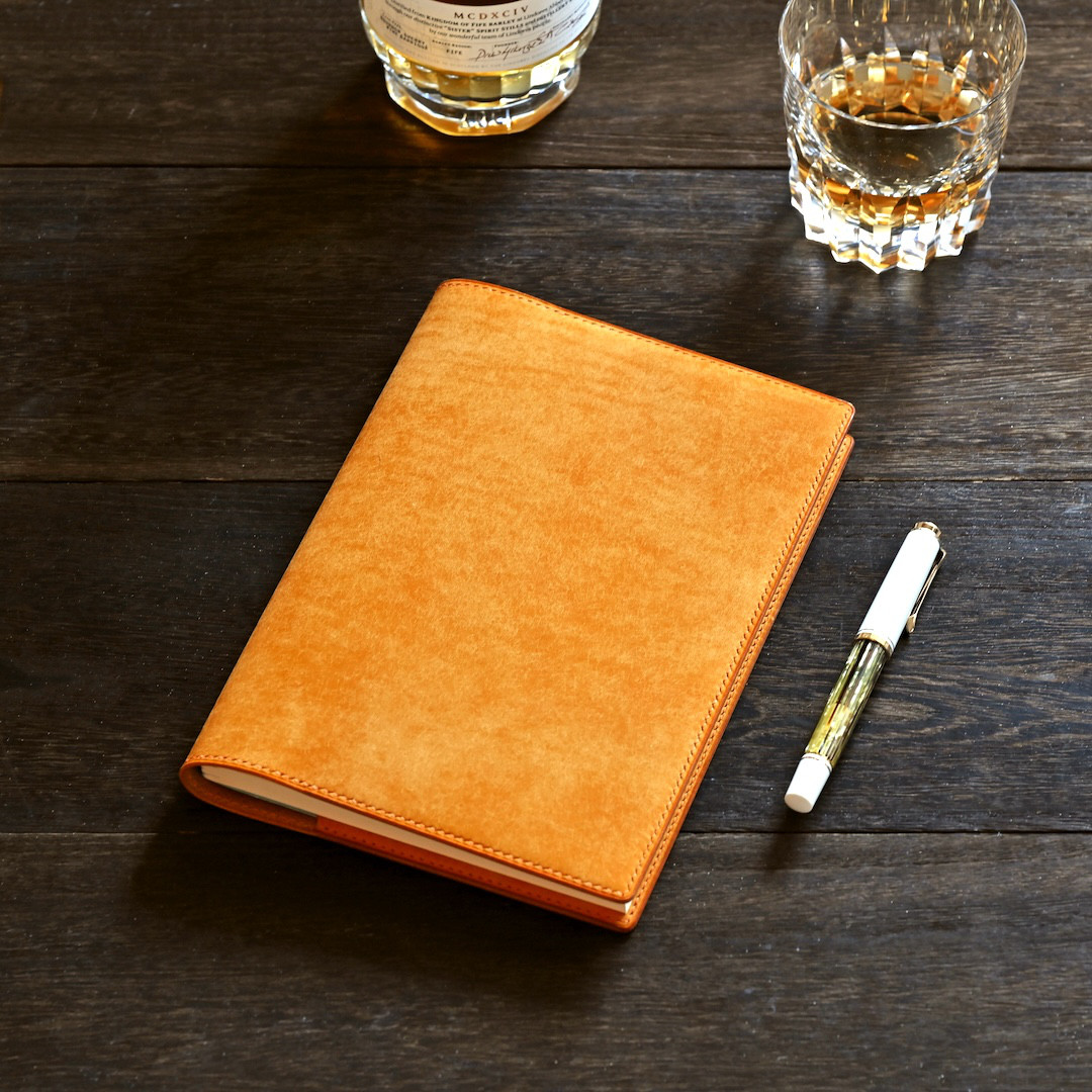 A5ノート　レザーカバー　カラーオーダー