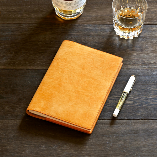 A5ノート レザーカバー カラーオーダー 手帳カバー 革小物yoshii 通販