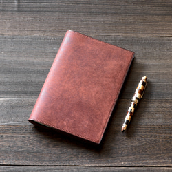 A5ノート　レザーカバー　カラーオーダー 1枚目の画像