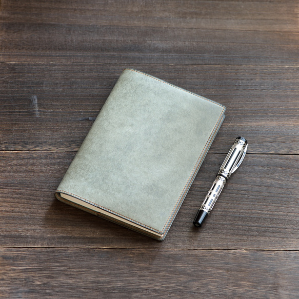 A5ノート　レザーカバー　カラーオーダー 5枚目の画像