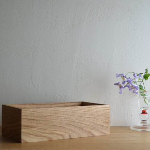 24時間以内に発送】手作り木工 無垢材の小物入れ シックな茶色