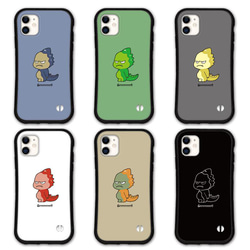 怪獣 スマホケース iPhone15 14 13 pro mini se iface型 カバー アイフォン 送料無料 2枚目の画像