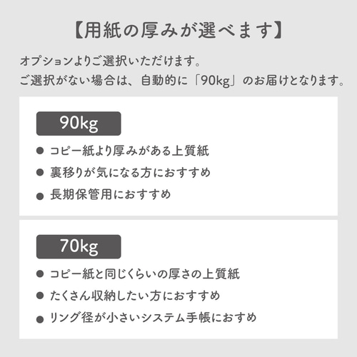 ミニ6サイズ・システム手帳リフィル/いただきもの・おくりもの ミニ6サイズ・システム手帳リフィル/いただきもの・おくりもの