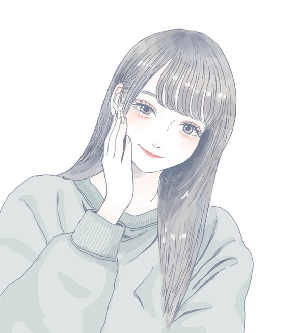 【超目玉】 シンプル・ゆるい似顔絵イラスト描きます イラスト 通販 sio ウェルカムボード