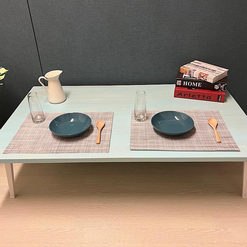 送料無料】 ローテーブル 長方形 120cm 注文 70cm パイン 折りたたみ脚