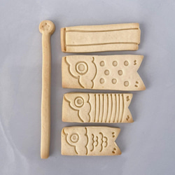 【こどもの日】こいのぼりセット（フル）　クッキー型（スタンプ付き） 6枚目の画像