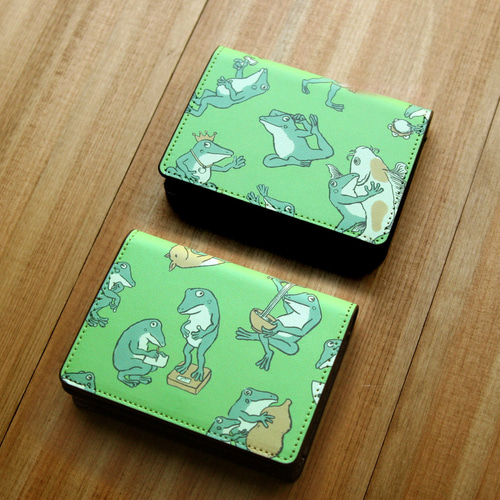 名刺・カードケース カエルライフ（あまがえる） 名刺入れ・カード