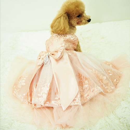 B410.pon2pan2☆オーダー☆2ウェイ☆犬ドレス☆犬ピンクドレス B410.pon2pan2☆オーダー☆2ウェイ☆犬ドレス☆犬ピンクドレス