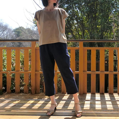 ウエスト総ゴム薄手パンツ M〜L ウエストゴムコットンパンツ（その他パンツ）｜Lace Ladies