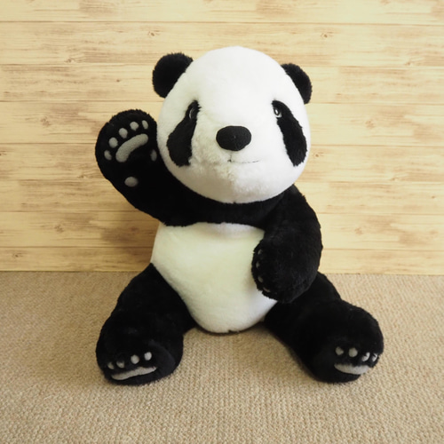 受注生産】自由にポージングできる!パンダぬいぐるみ 受注生産】自由にポージングできる!パンダぬいぐるみ