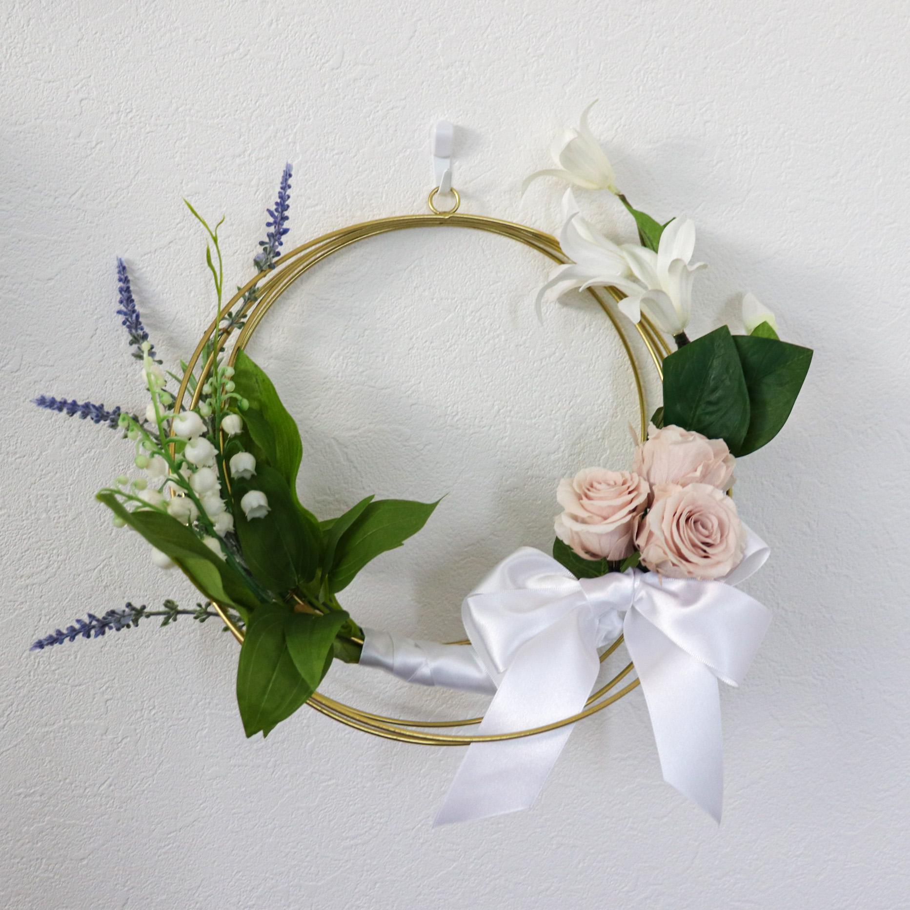 季節の満月リース～鈴蘭