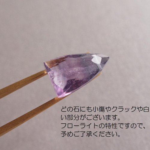 半額SALE・残3】ストライプフローライト AAA ファンシーファセット 
