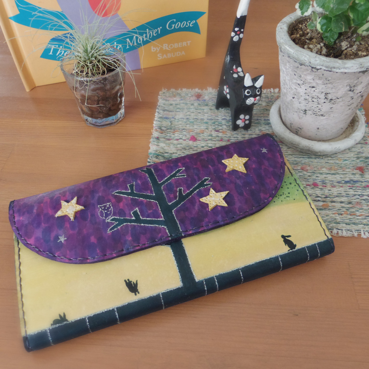 長財布「まよなかの瞬き」