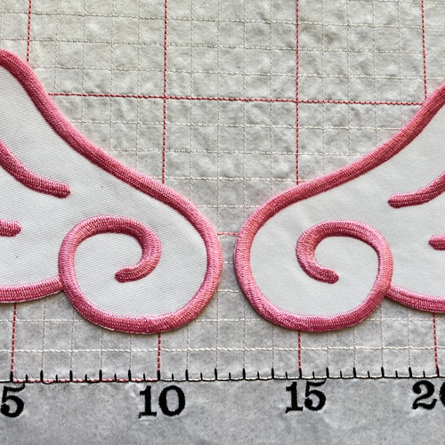 ビック天使の羽 刺繍アイロンワッペン その他雑貨 ちづる 通販