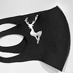 Silver deer on the mask　”SOLD OUT" 1枚目の画像