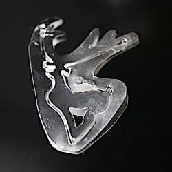 Silver deer on the mask　”SOLD OUT" 3枚目の画像