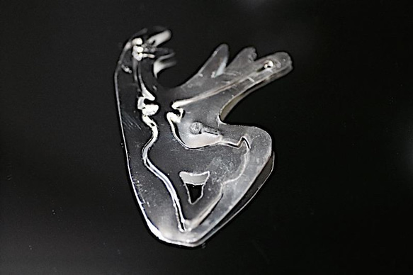 Silver deer on the mask　”SOLD OUT" 3枚目の画像